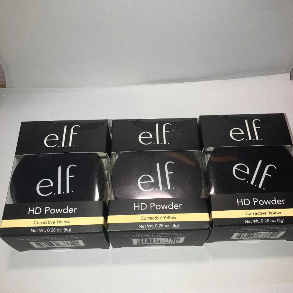 e.l.f. HD Correcting Yellow Powder 3 Pack